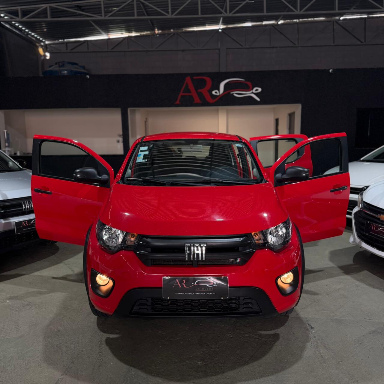 Fiat Mobi Like 2025 Vermelho